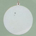 Precious Metal Round Engravable Charm